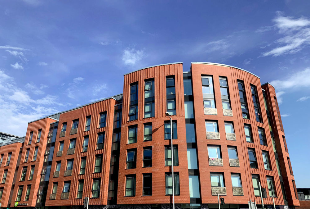 Completed iQ Student Accommodation in Nottingham’s Creative Quarter.