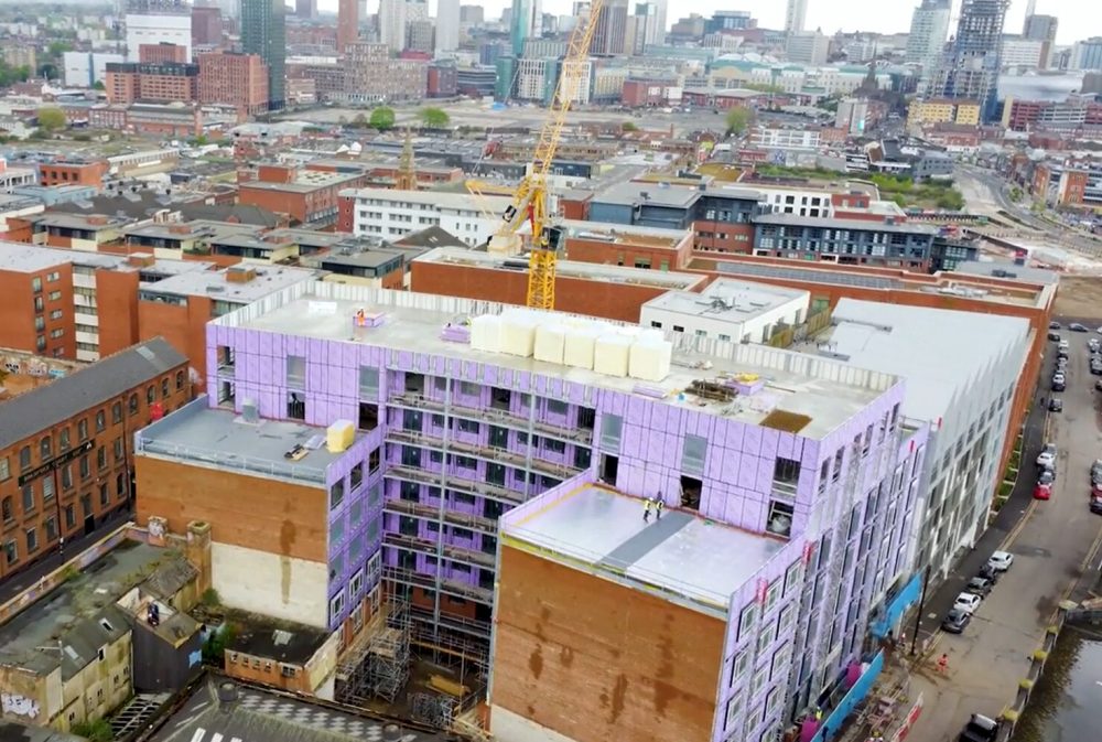 Topping Out Celebrated on Landmark Digbeth Development